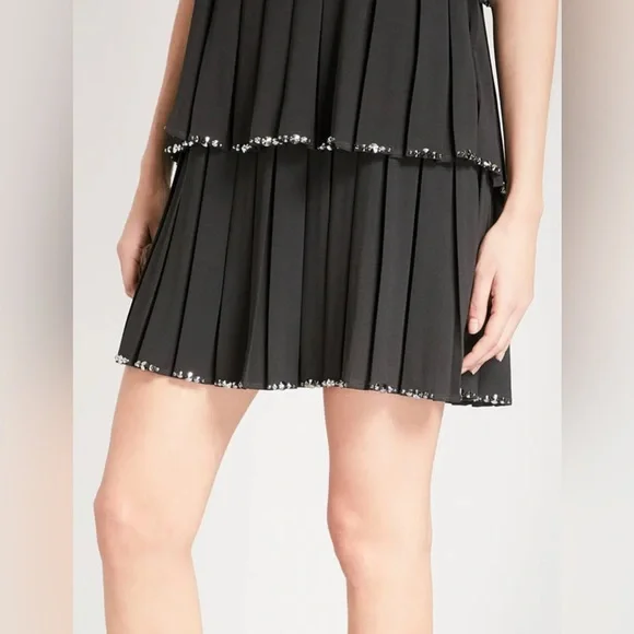 Ted Baker $439 Meltea Embellished Tired Two Way Dress US10